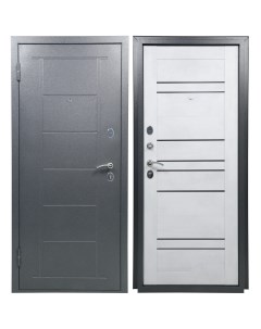 Дверь входная металлическая 8C 205x86 см левая бетон Без бренда