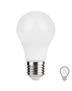 Лампа светодиодная E27 220 240 В 7 Вт груша матовая 600 лм нейтральный белый свет Без бренда