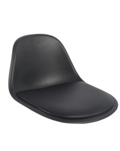 Сиденье для барного стула со спинкой Орлеан 43 5x26 см цвет чёрный Delinia