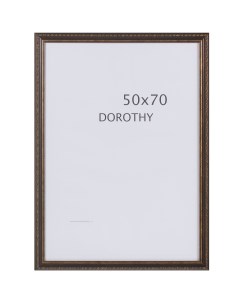 Рамка Dorothy цвет коричневый размер 50х70 Без бренда