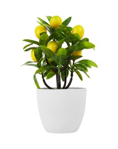 Искусственное растение Лимон o16 см полиэстер Без бренда