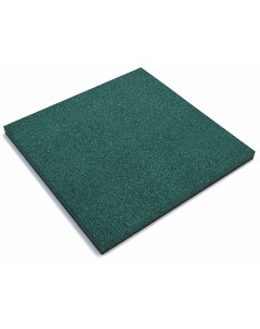 Плитка резиновая 500x500x30 зеленый 0 25 м Без бренда