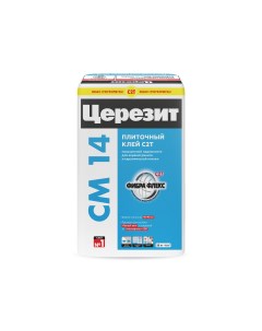 Клей для плитки и керамогранита CM 14 Extra 25 кг Церезит