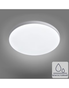 Светильник настенно потолочный светодиодный 40 Вт круг IP65 нейтральный белый свет Без бренда