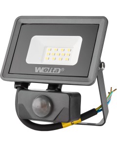 Прожектор WFL 10W 06S 900 Лм с датчиком движения Wolta