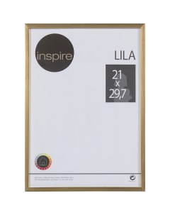Рамка Lila 21х29 7 см цвет золото Inspire