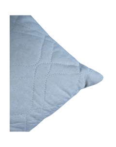 Подушка декоративная 43x43 см цвет серебристый Linen way