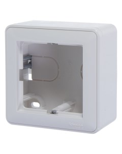 Коробка подъемная W59 одноместная цвет белый Systeme electric