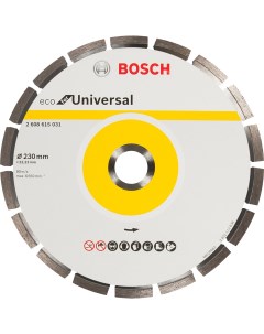 Диск алмазный универсальный Bosch Eco 230x22 23 мм Bosch professional