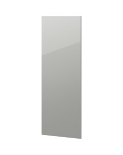 Фасад для кухонного шкафа Аша грей 29 7x102 1 см ЛДСП цвет светло серый Delinia id