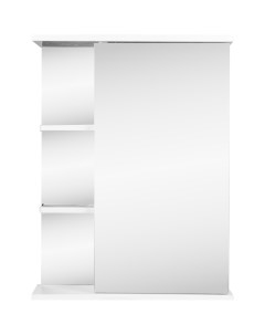 Шкаф зеркальный Венеция 55 см правый цвет белый Без бренда