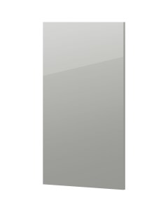 Фасад для кухонного шкафа Аша грей 59 7x137 3 см ЛДСП цвет светло серый Delinia id