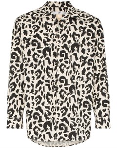 Eytys рубашка donovan с леопардовым принтом нейтральные цвета Eytys