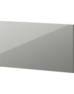 Фасад для кухонного ящика Аша грей 39 7x12 5 см ЛДСП цвет светло серый Delinia id