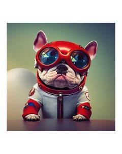 Картина на холсте Super Dog 30x40 см Без бренда