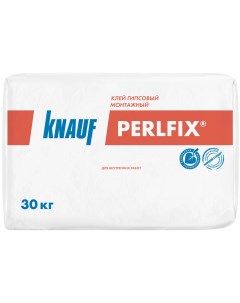 Клей гипсовый монтажный Перлфикс 30 кг Knauf