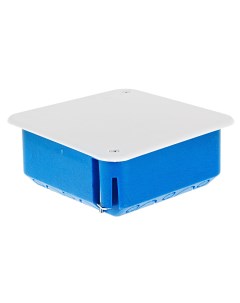 Распределительная коробка скрытая Tyco 100х100х45 мм 18 вводов IP20 цвет синий Без бренда