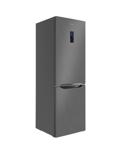 Холодильник двухкамерный MFF187NFIS10 66x59 5x187 см 1 компрессор цвет серый Maunfeld