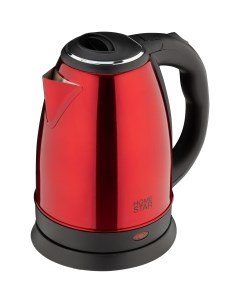 Электрический чайник HS 1010 1 8 л нержавеющая сталь цвет красный Homestar