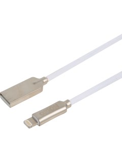 Кабель USB Lightning 1 м цвет белый Oxion