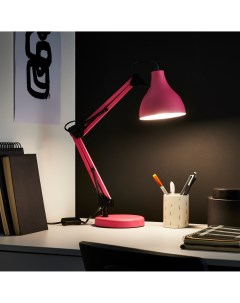 Рабочая лампа настольная Ennis цвет розовый Inspire