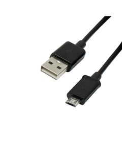 Кабель USB micro USB 0 8 м цвет черный Oxion