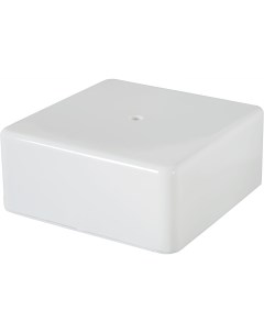 Распределительная коробка открытая 100 100 44 мм 2 ввода IP20 цвет белый Iek