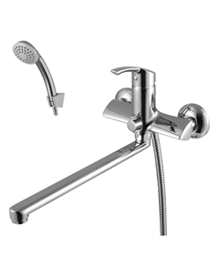 Смеситель для ванны с душевой лейкой Plus Strike LM1151C хром Lemark