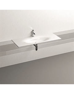 Раковина встраиваемая Shape 122 см 548001*1 белая глянцевая Kerasan