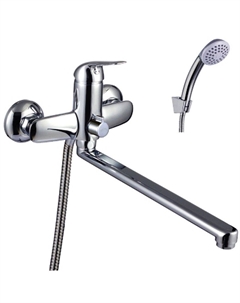 Смеситель для ванны с душевой лейкой Plus Advance LM1251C хром Lemark