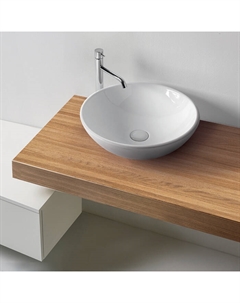 Раковина накладная Ciotola 46 см 430301 белая Kerasan