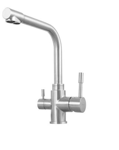 Смеситель для кухни Expert LM5061S матовый хром Lemark