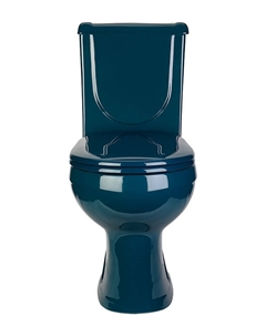 Унитаз-компакт Ирида 40325130402 зеленый, с крышкой Оскольская керамика