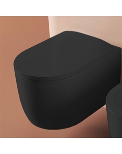 Унитаз подвесной Monet 36 см MNV001 17 00 черный матовый Artceram