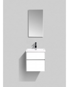 Мебель для ванной комнаты PIETRA MINI 500AS 2C SO BL Bianco Lucido Belbagno