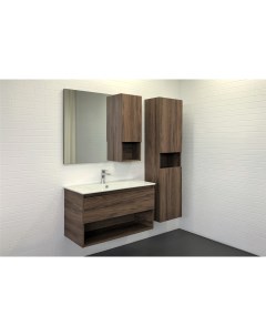 Мебель для ванных комнат Бордо 00 00006671 90 см подвесная коричневая Comforty