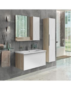 Мебель для ванных комнат Мерано 00 00008478 90 см подвесная белая Comforty