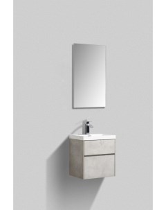 Мебель для ванной комнаты PIETRA MINI 500AS 2C SO SCM Stucco Cemento Belbagno