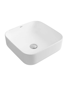 Накладная раковина City-1 38 см белая Aquanet