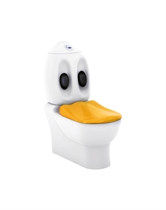 Унитаз напольный Ducky детский, белый Creavit
