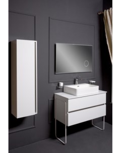 Мебель для ванной комнаты Vallessi 80 белый глянец Armadi art