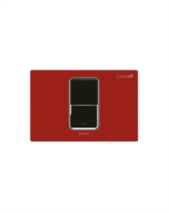 Кнопка смыва FP8001.01 сенсорная красная Creavit