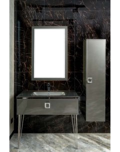 Мебель для ванной комнаты Lucido 100 см графит Armadi art