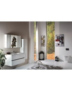 Мебель для ванной комнаты Vallessi 120 белый Armadi art