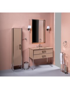 Мебель для ванной комнаты Monaco 100 капучино хром Armadi art