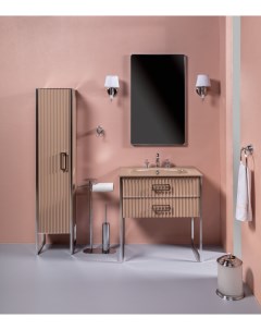 Мебель для ванной комнаты Monaco 80 см капучино Armadi art