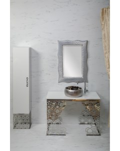 Мебель для ванной комнаты 110 см хром Armadi art