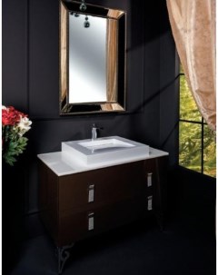 Мебель для ванной комнаты NeoArt 100 Dark Brown 2 ящика Armadi art