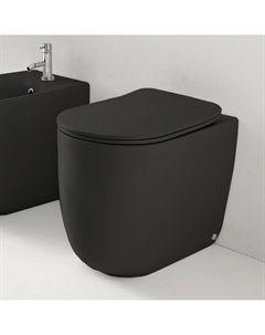 Унитаз приставной Nolita 531831 черный матовый Kerasan