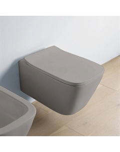 Унитаз подвесной A16 36 см ASV003 15 00 оливково-серый Artceram